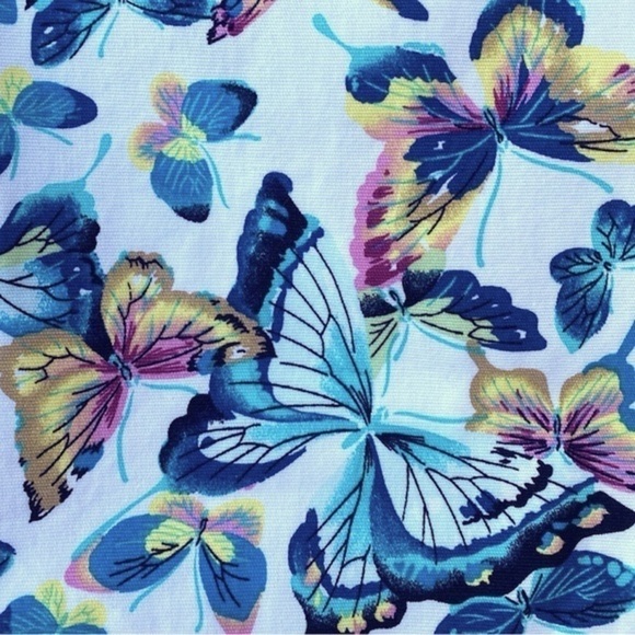 Talbots Butterfly Mini Skirt Size 16P - Picture 4 of 6